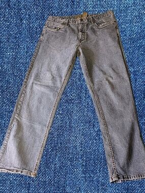 Men's Blue Urban Star Straight-Leg Jeans